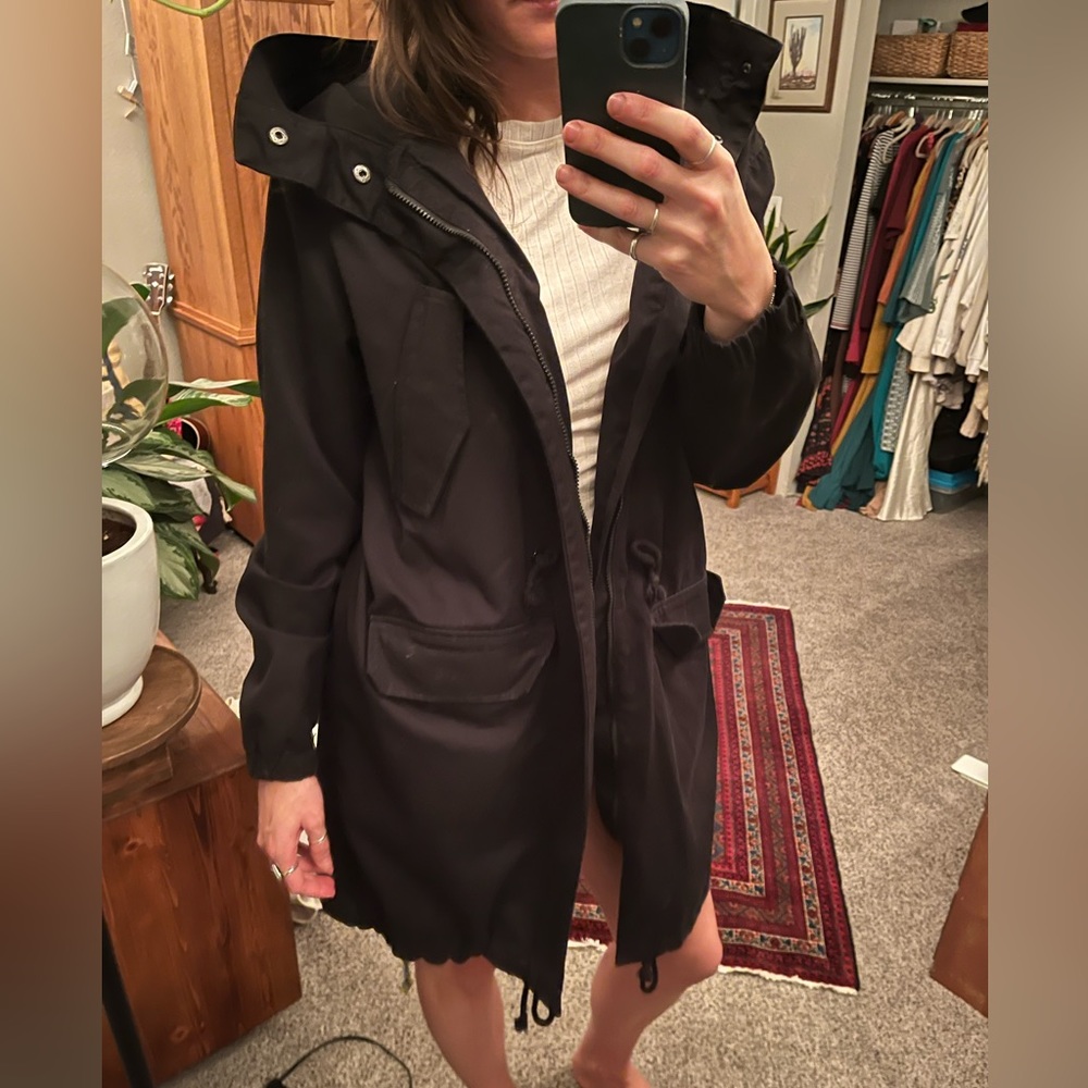 oversized womens parka